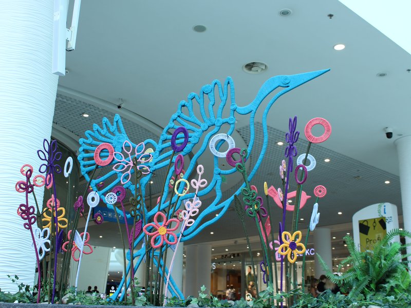 Декорації «Лісова пісня» в ТРЦ Ocean Plaza