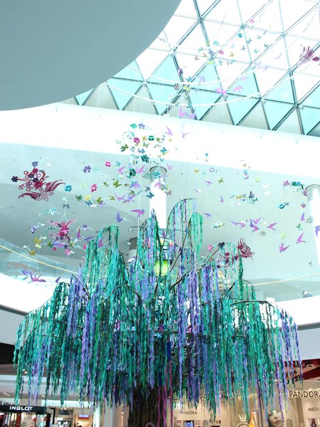 Декорації «Лісова пісня» в ТРЦ Ocean Plaza