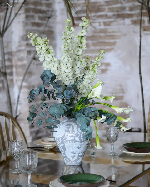 Collection of vases "Mary's Garden: based on the paintings of Maria Prymachenko