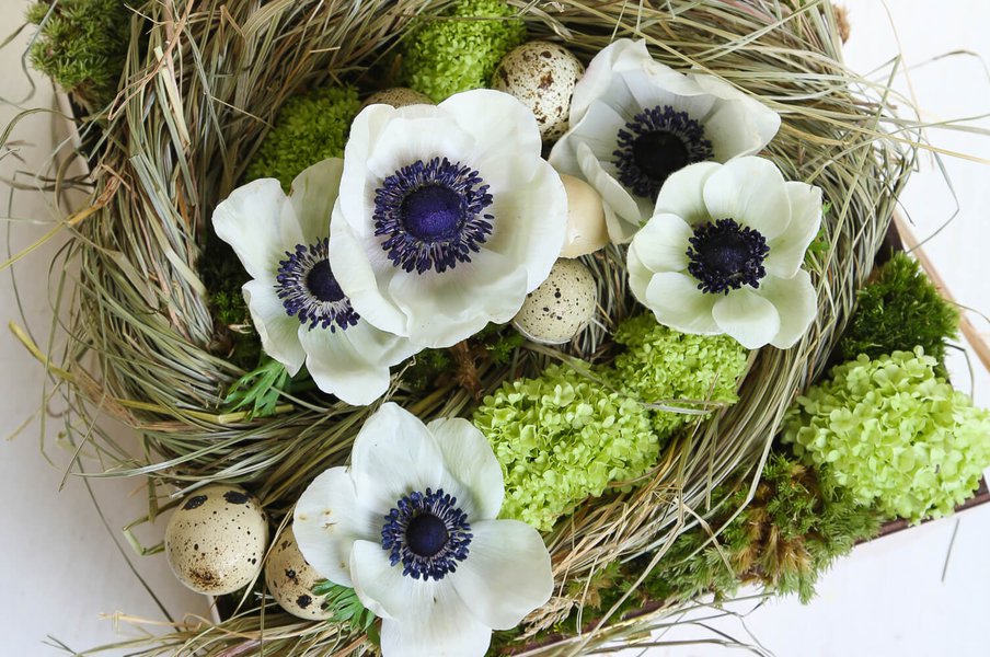 Easter collection of floristry and decor