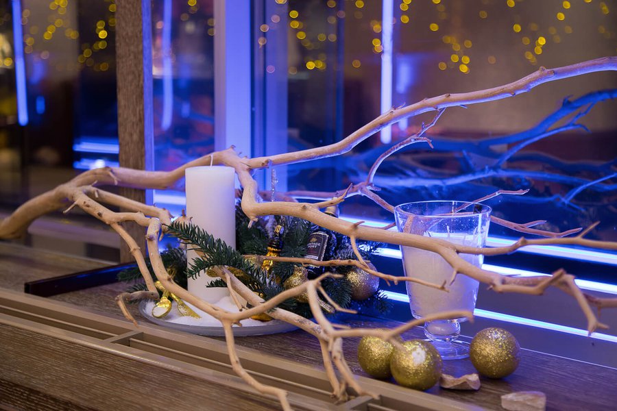 Новорічне оформлення готелю Hyatt Regency Kyiv 2014