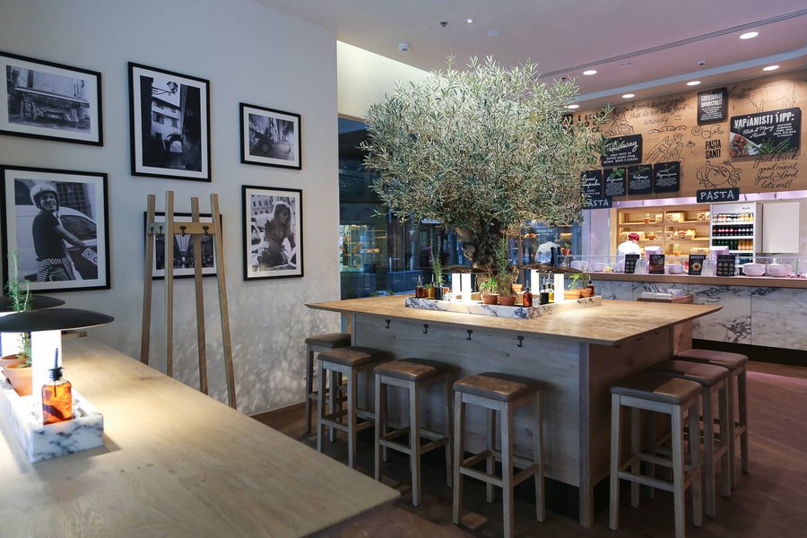 Озеленение ресторана VAPIANO