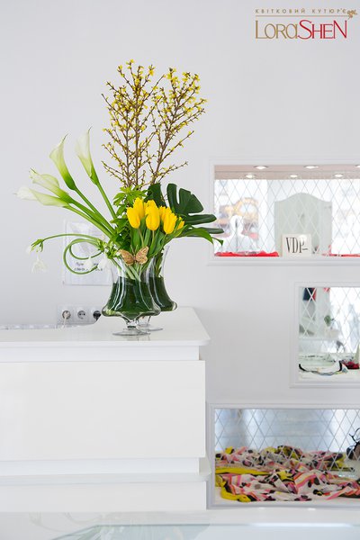 Examples of interior compositions