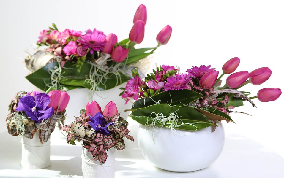 Easter collection of floristry and decor