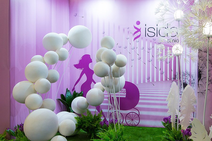 Фотозона для ISIDA на iForum весна 2018 года