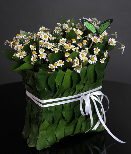 Handbags of flowers