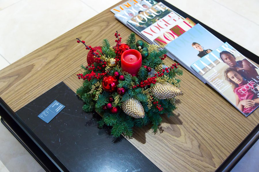 Tefi Clinic New Year Decoration 2018