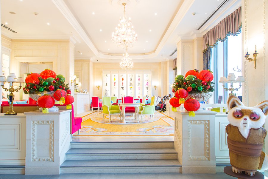 New Year's "Kung Fu Panda" for the Fairmont Grand Hotel