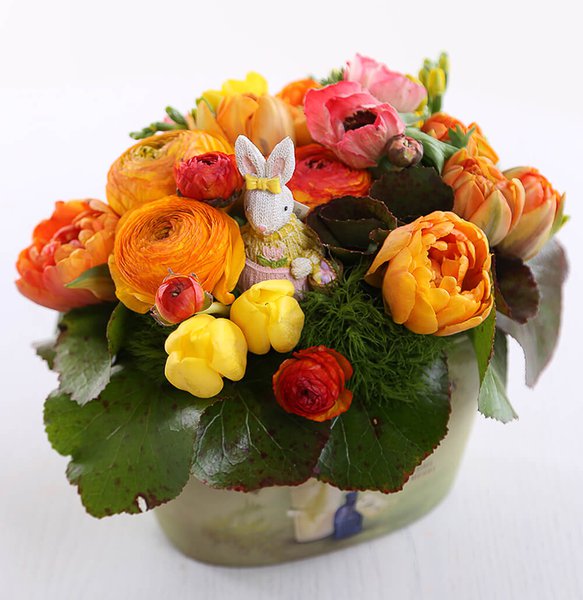 Easter collection of floristry and decor