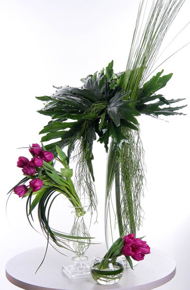 Collection of interior bouquets