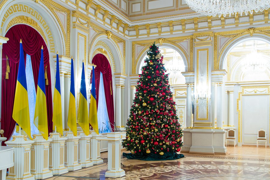 Christmas tree in the Mariinsky Palace