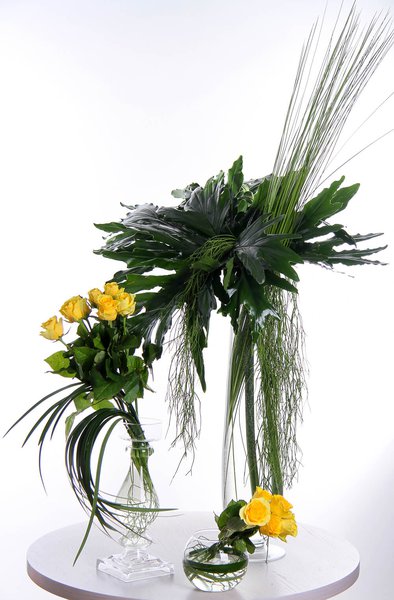 Collection of interior bouquets