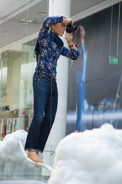 Summer decorations 2015 for the Ocean Plaza shopping mall