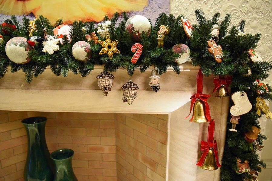 New Year's home decoration for 2019