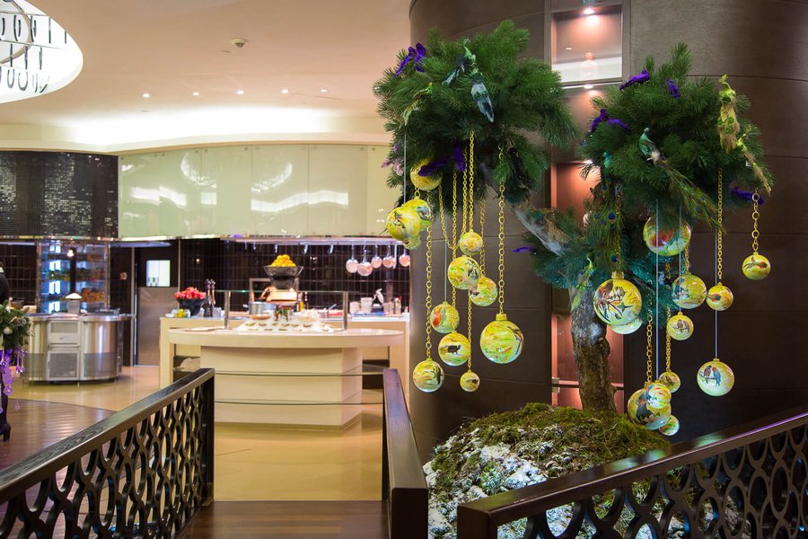 Новорічне оформлення готелю Hyatt Regency Kyiv 2014