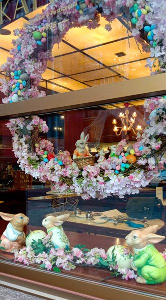 Easter window displays