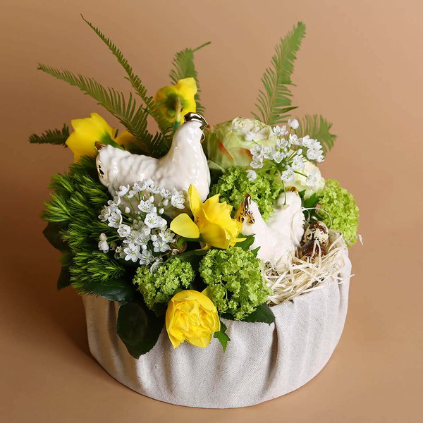 Easter collection of floristry and decor