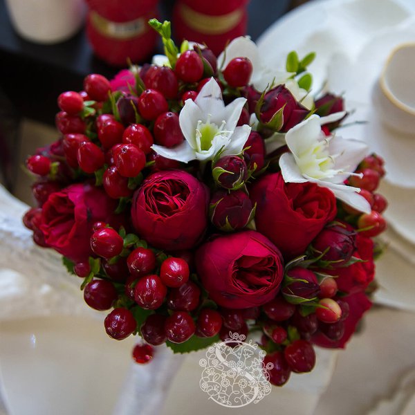 Collection of wedding bouquets