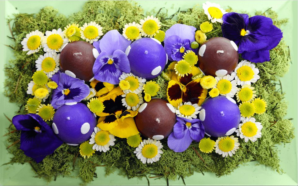 Easter collection of floristry and decor