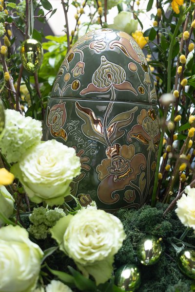 Easter decoration in the golf club "Kozyn" from LoraShen