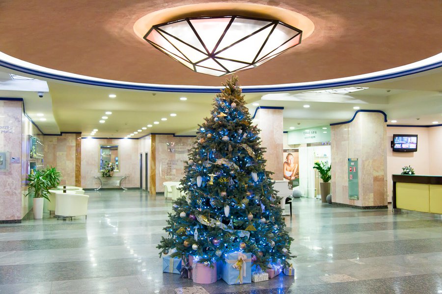 Новорічне оформлення готелю President Hotel 2018