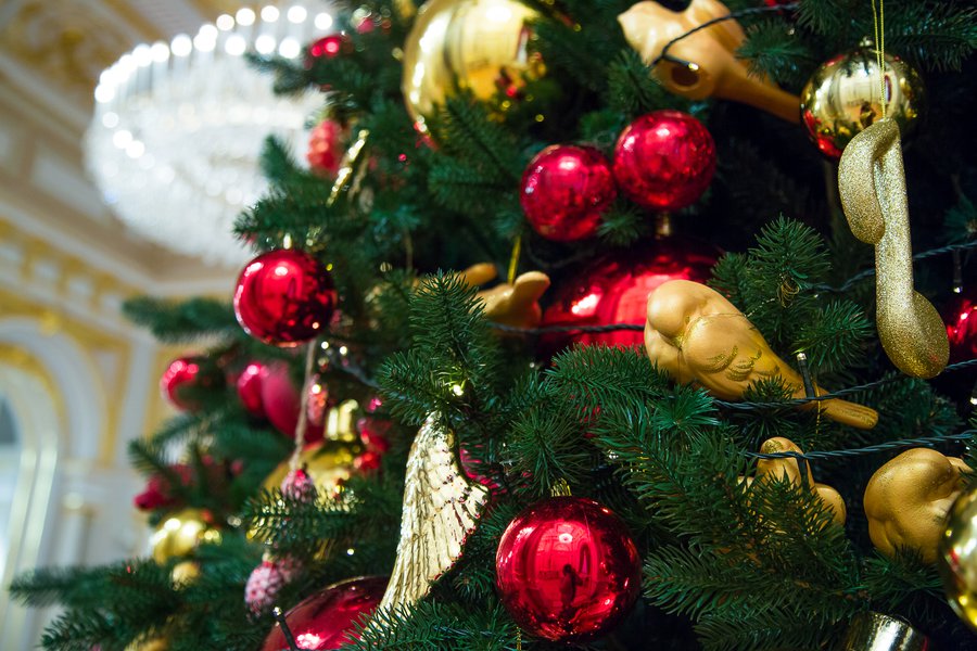 Christmas tree in the Mariinsky Palace