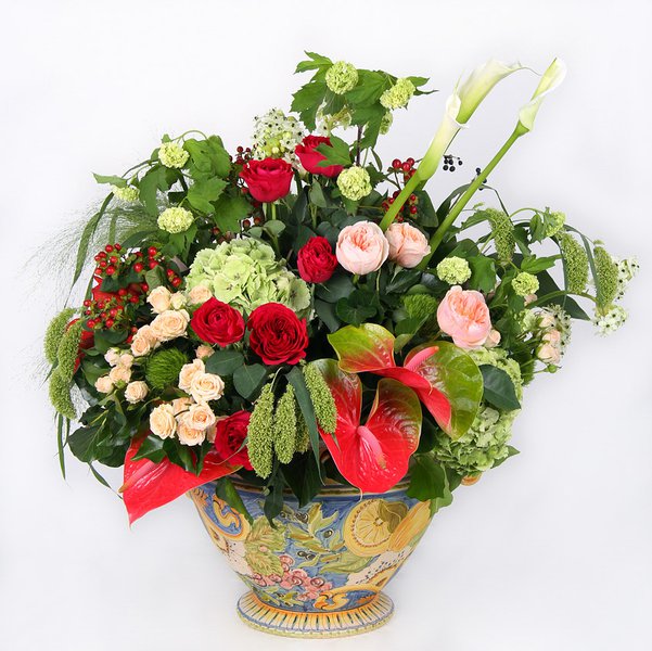 Collection of interior bouquets