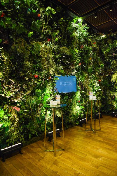 Landscaping for IQOS Event