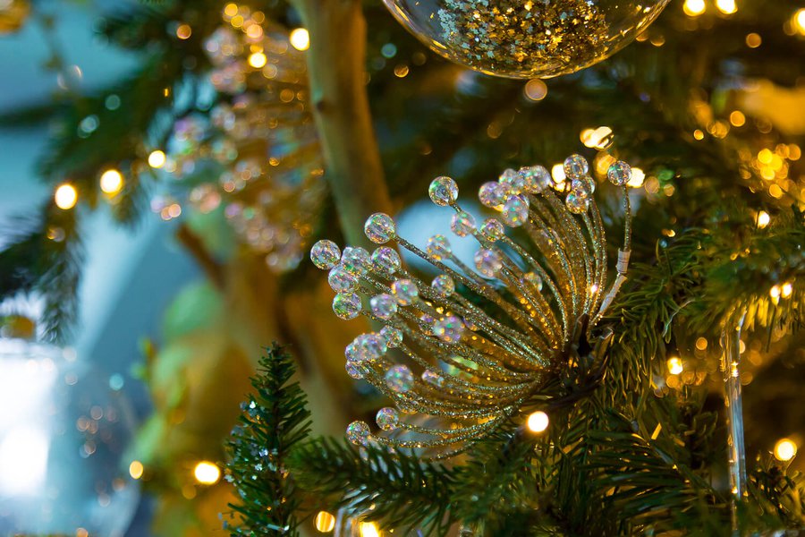 Boryspil Airport Business Terminal New Year Decoration