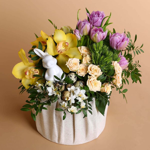 Easter collection of floristry and decor