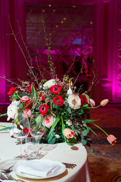 День рождение в стиле Art Nouveau в отеле Fairmont