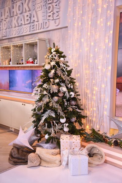 Christmas decoration of the "Snidanok z 1+1"