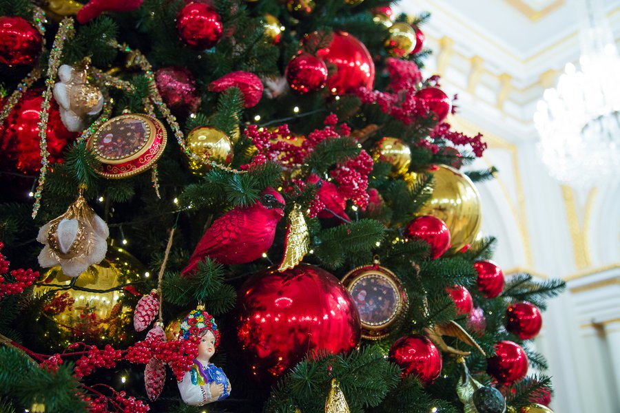 Christmas tree in the Mariinsky Palace