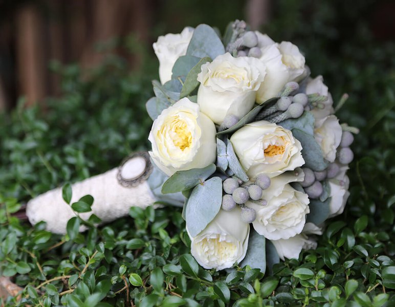Collection of wedding bouquets