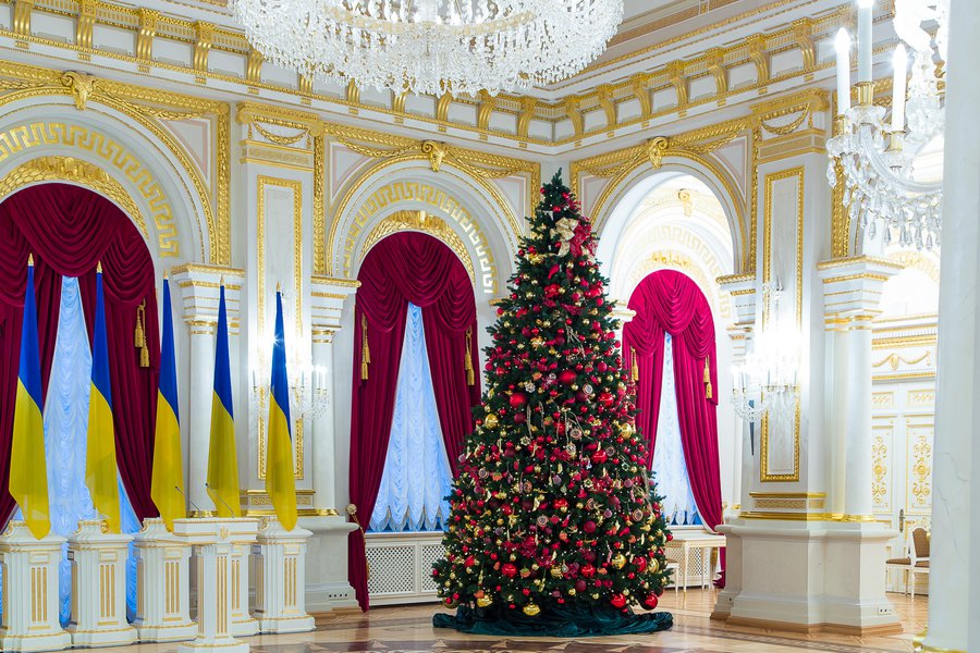 Christmas tree in the Mariinsky Palace