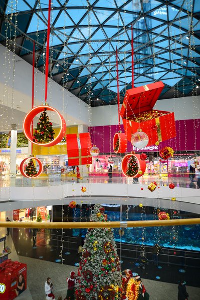 Elf story for Ocean Plaza shopping center
