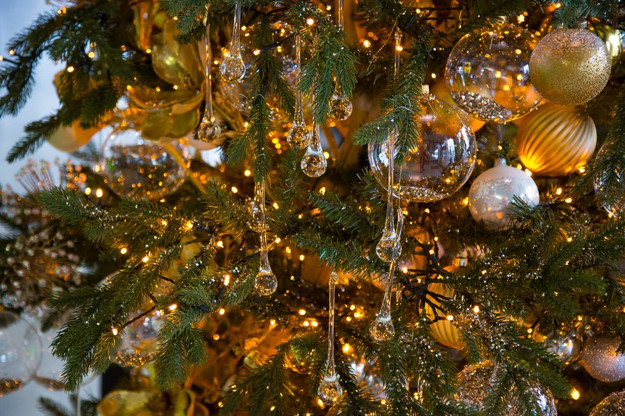 Boryspil Airport Business Terminal New Year Decoration