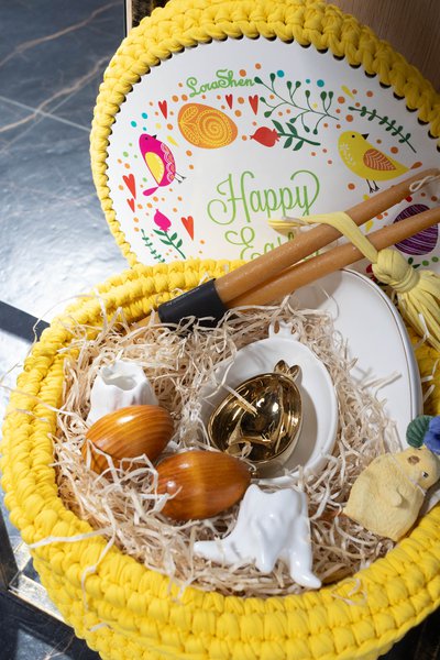 Easter decoration in the golf club "Kozyn" from LoraShen