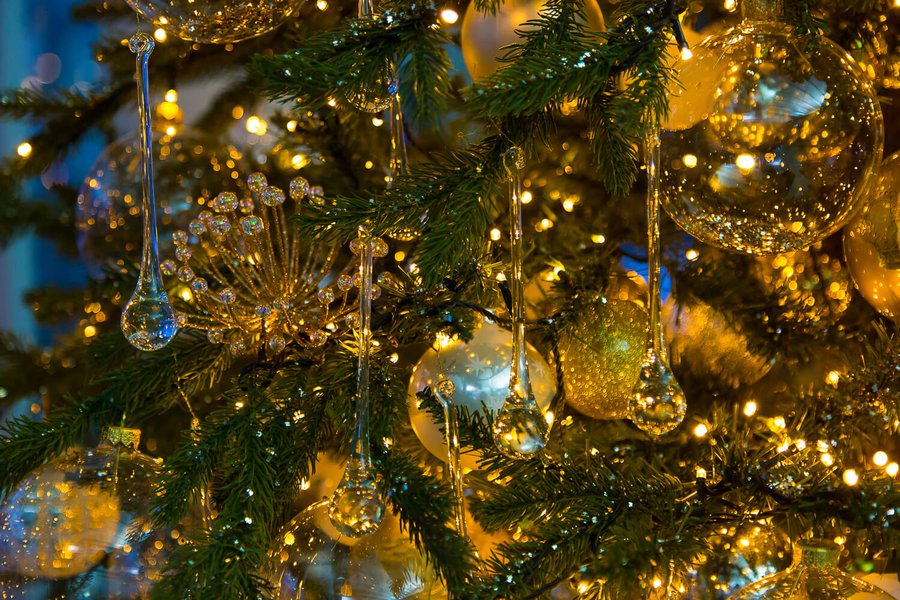Boryspil Airport Business Terminal New Year Decoration