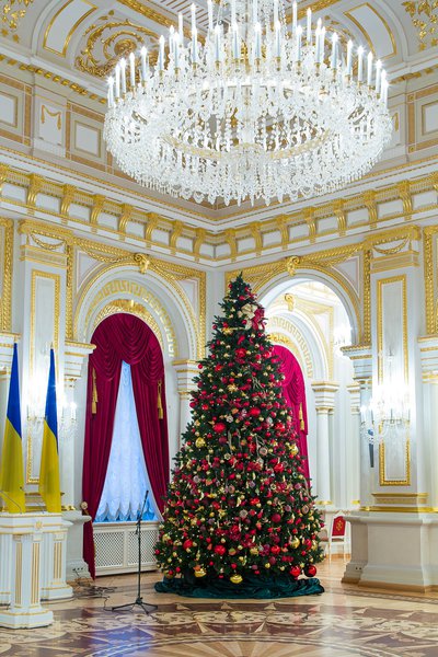 Christmas tree in the Mariinsky Palace