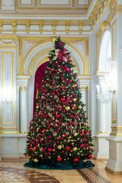 Christmas tree in the Mariinsky Palace