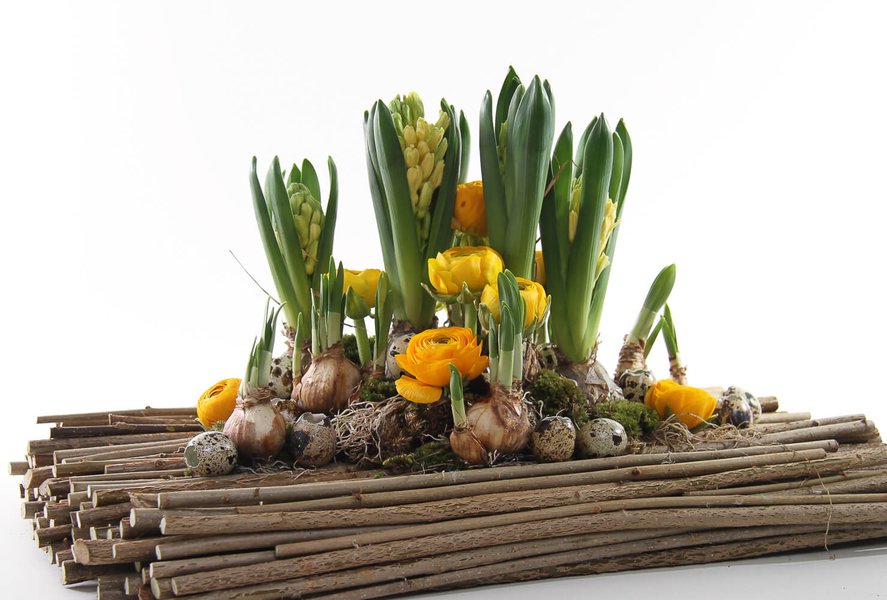 Easter collection of floristry and decor