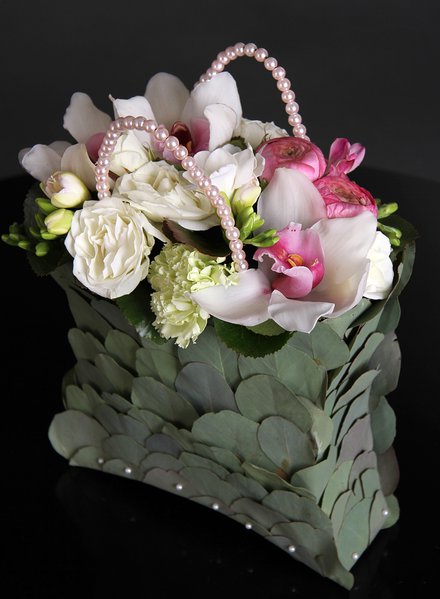 Handbags of flowers