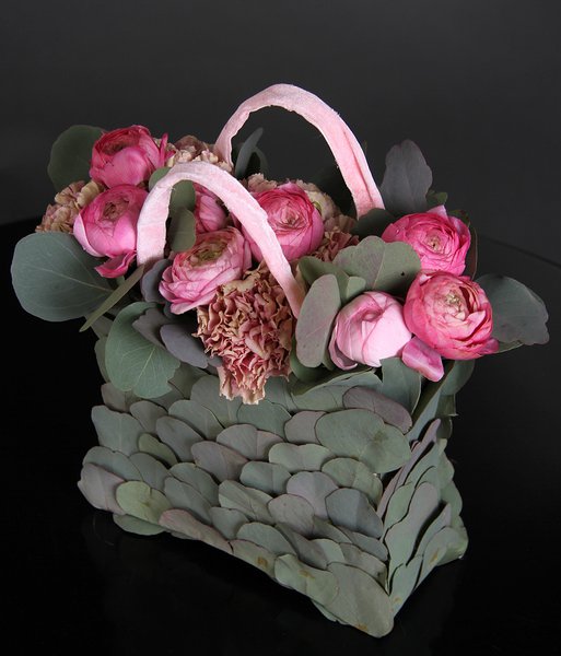 Handbags of flowers