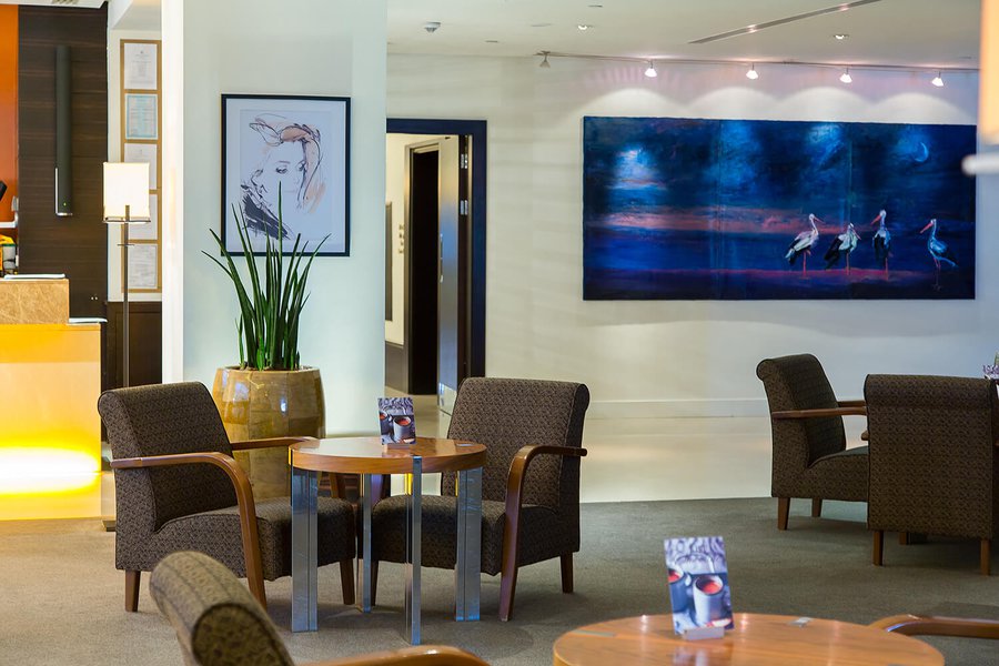 Озеленення лобі-бару готелю Hyatt Regency Kiev