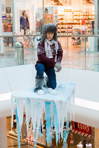 Winter decorations 2016 for the Ocean Plaza shopping mall