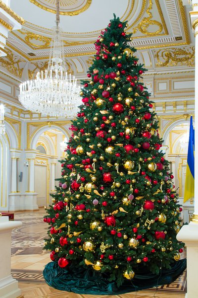 Christmas tree in the Mariinsky Palace