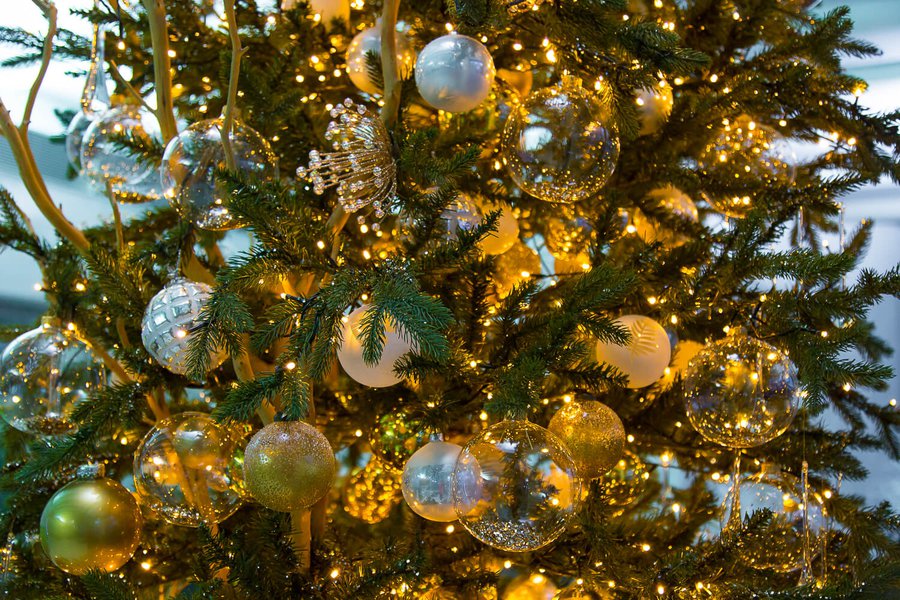 Boryspil Airport Business Terminal New Year Decoration