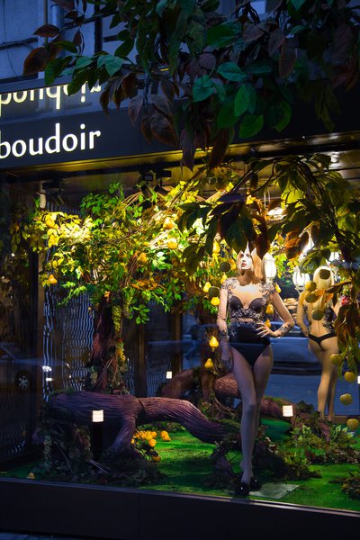 Осіння вітрина Boudoir Lingerie Concept Store 2017