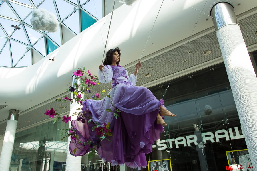 Summer decorations 2015 for the Ocean Plaza shopping mall